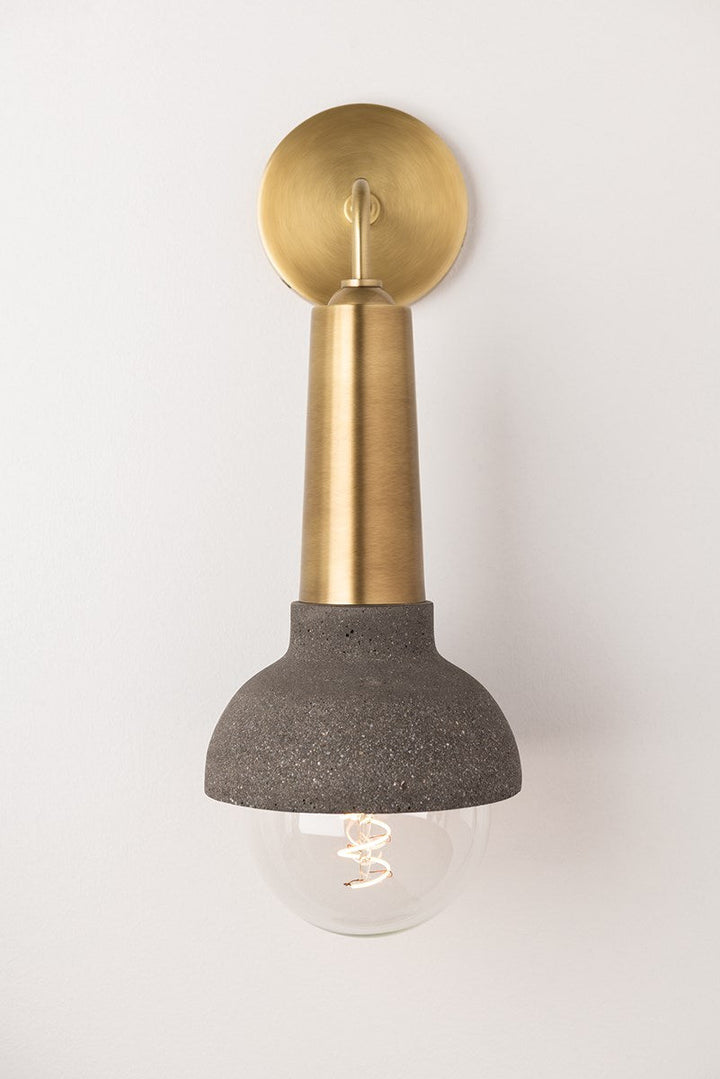 Macy Wall Sconce - Aged Brass