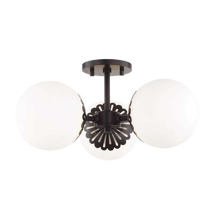 Paige Semi Flush - Old Bronze