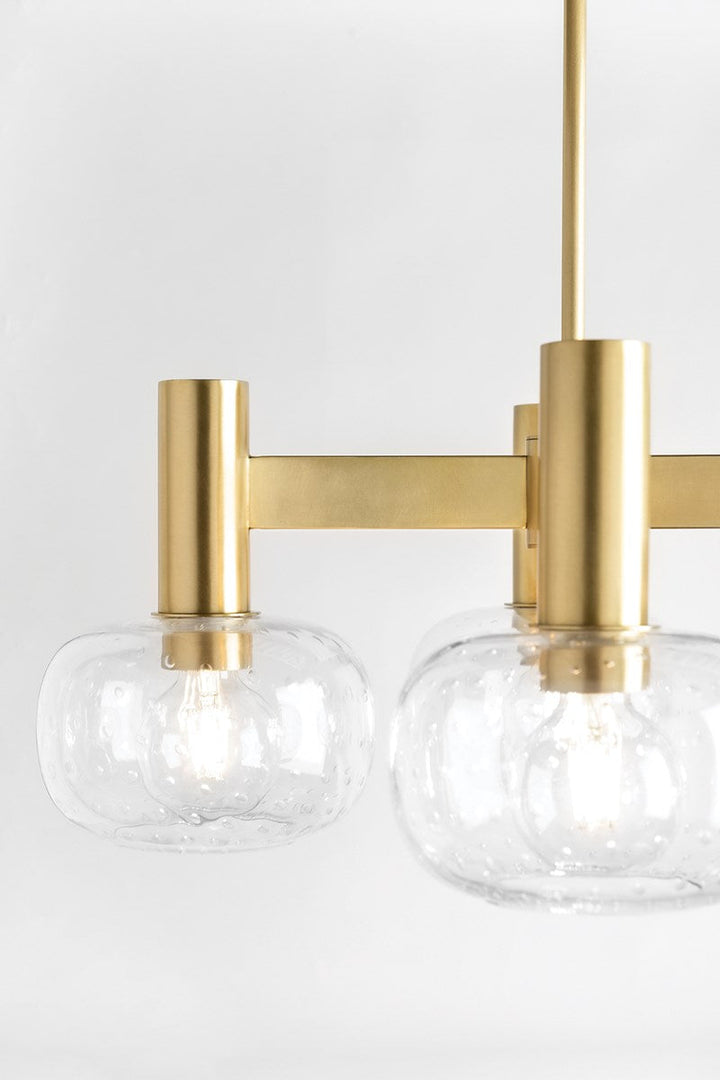 Harlow Flush Mount - Aged Brass