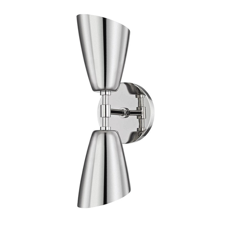 Kai Wall Sconce 15" - Polished Nickel