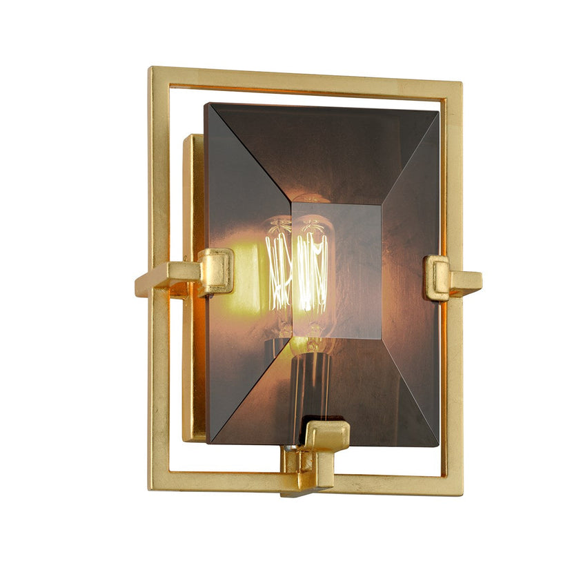 Prism Wall Sconce 7" - Gold Leaf