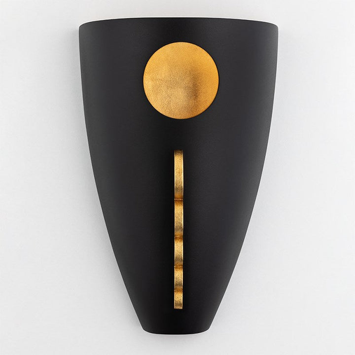 Ari Wall Sconce - Gold Leaf/White