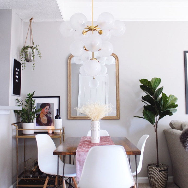 Ashleigh Chandelier - Aged Brass