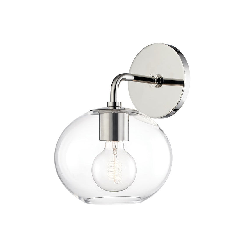 Margot Wall Sconce 11" - Polished Nickel