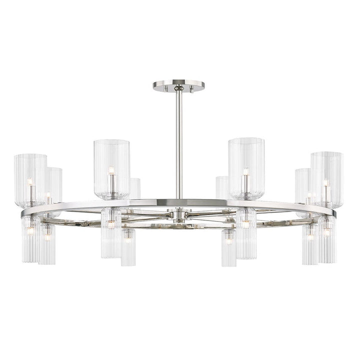 Tabitha Chandelier - Polished Nickel