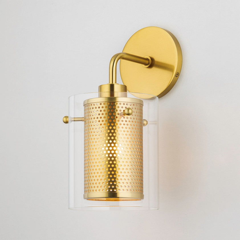 Elanor Wall Sconce - Aged Brass