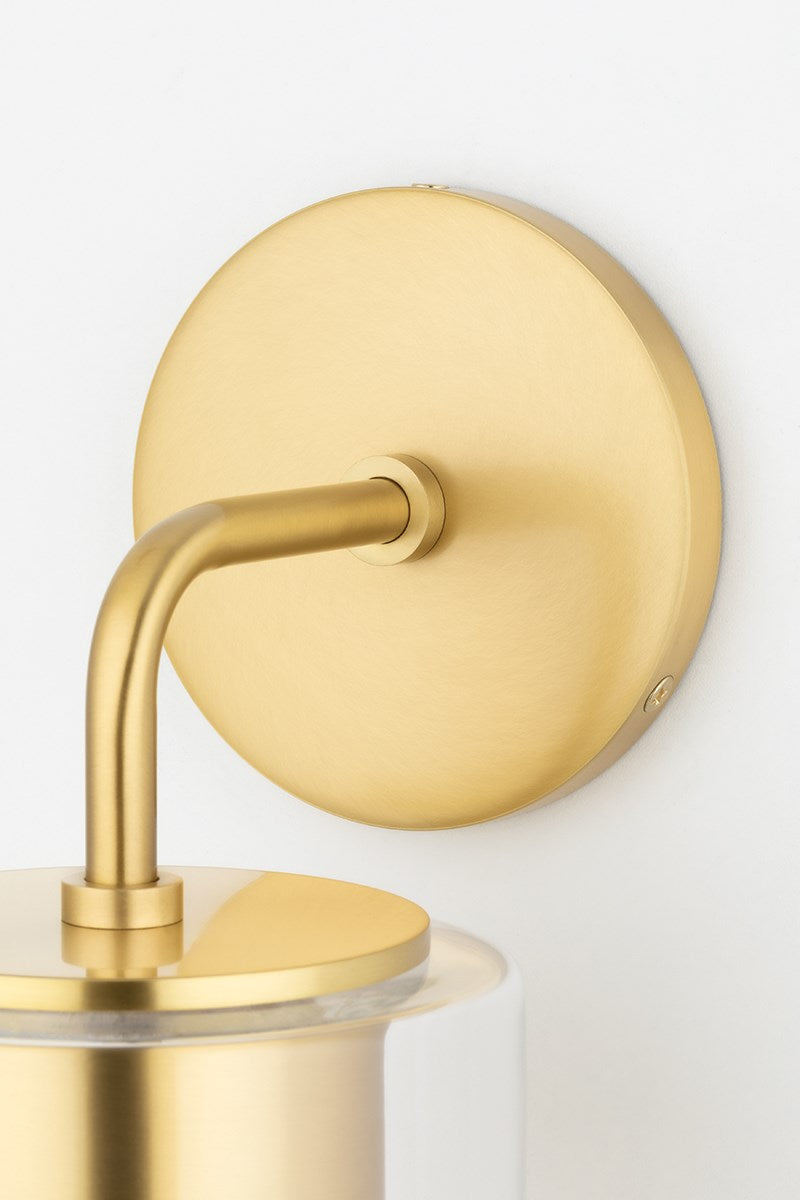 Lula Wall Sconce - Aged Brass