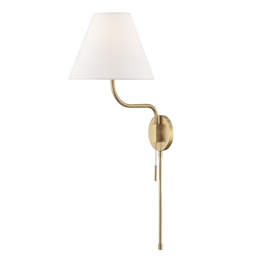 Patti Wall Sconce - Aged Brass