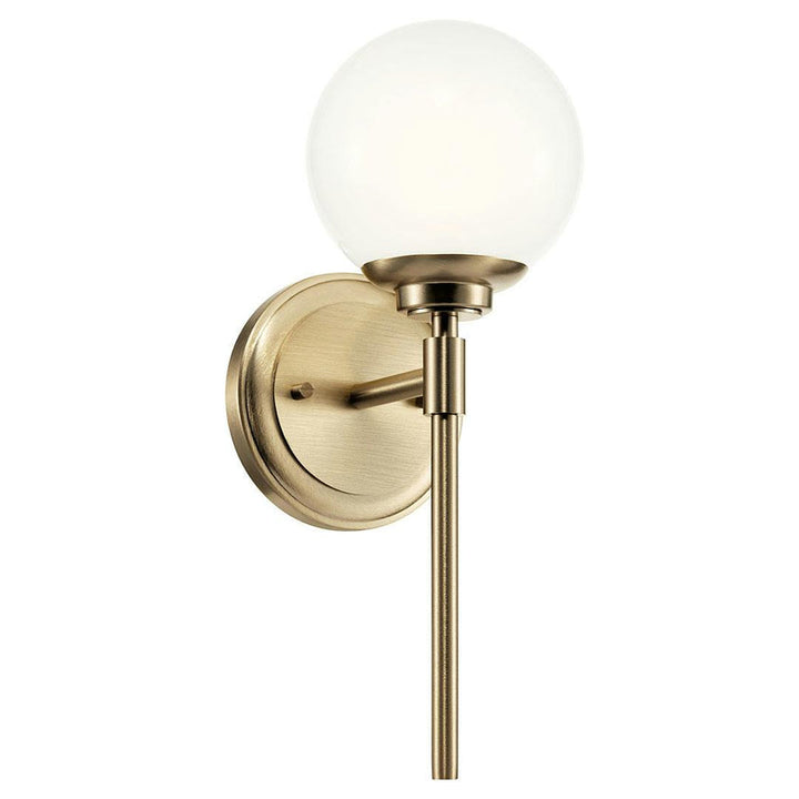 Benno Light Wall Sconce with Opal Glass