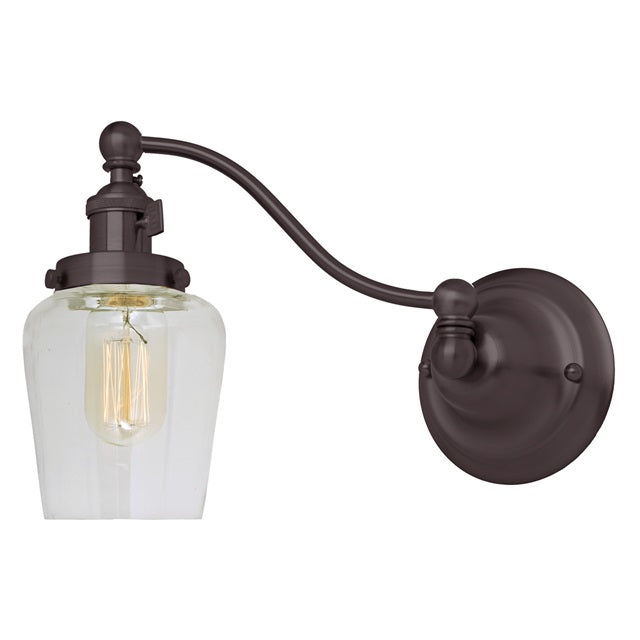 Soho one light half swing Liberty wall sconce