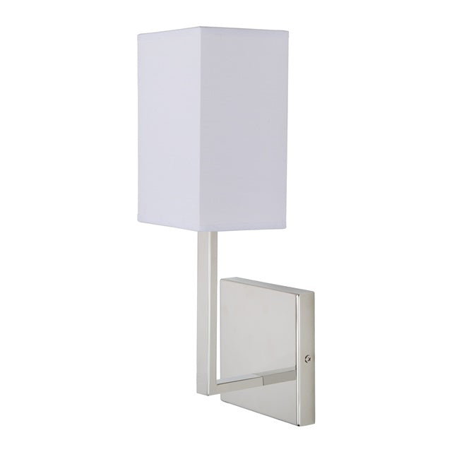 Lisbon One Light Sconce With Rectangular Shade