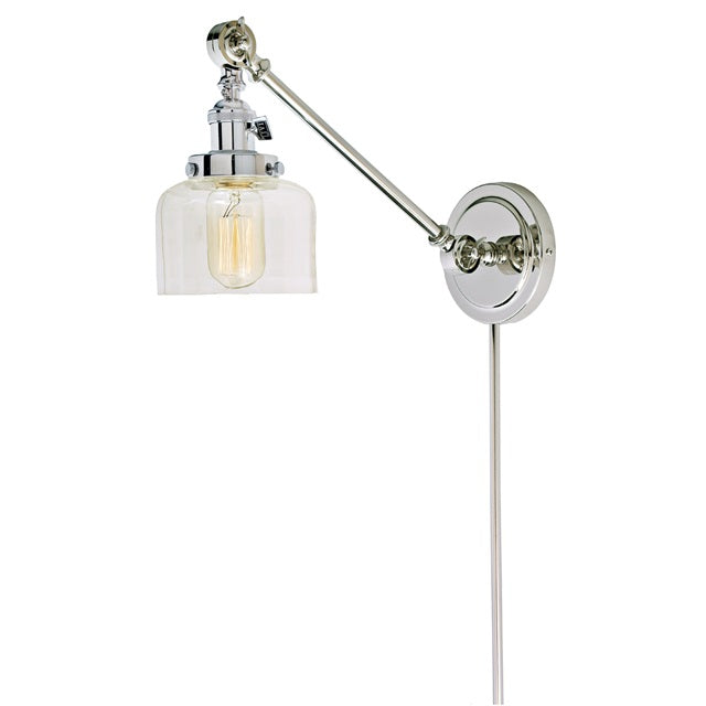 Soho one light double swivel Shyra wall sconce