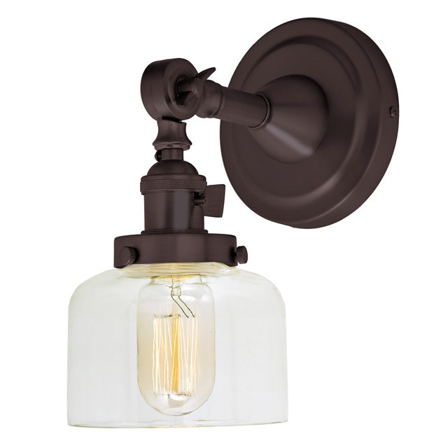 Soho one light swivel Shyra wall sconce