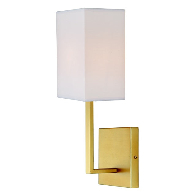 Lisbon One Light Sconce With Rectangular Shade