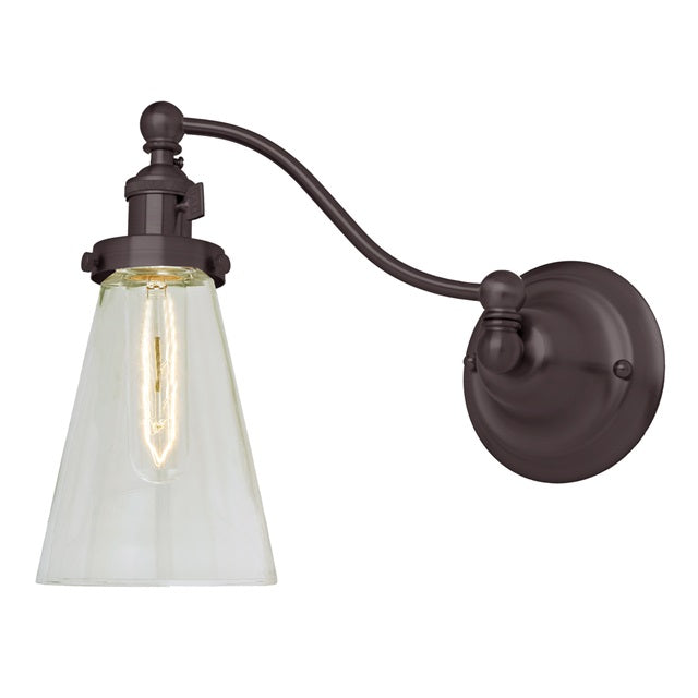 Soho one light half swing Barclay wall sconce