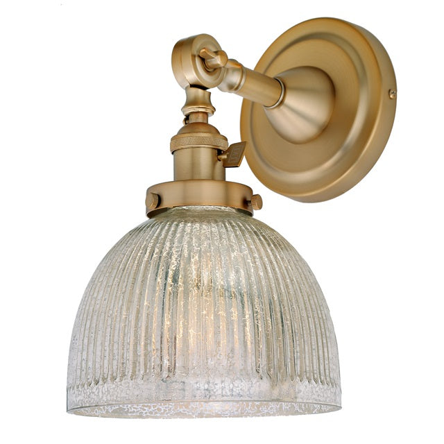 Soho one light swivel mercury Madison wall sconce