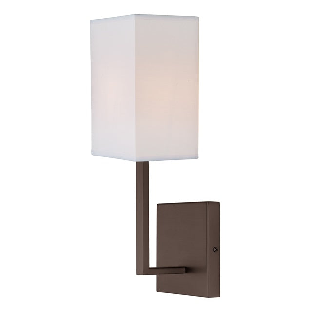 Lisbon One Light Sconce With Rectangular Shade