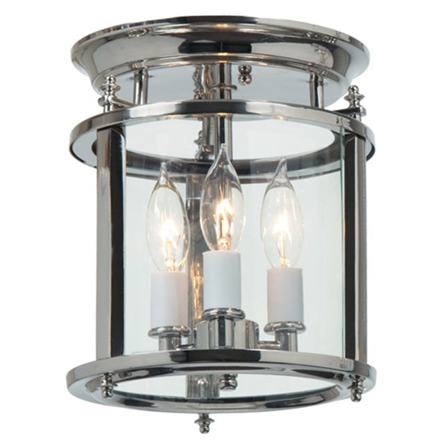 Murray Hill bent glass ceiling lantern - Small