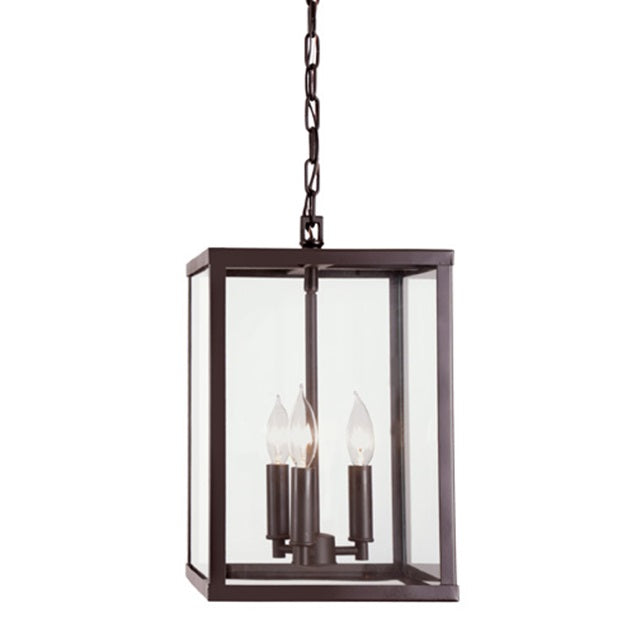 Carnegie three light foyer pendant