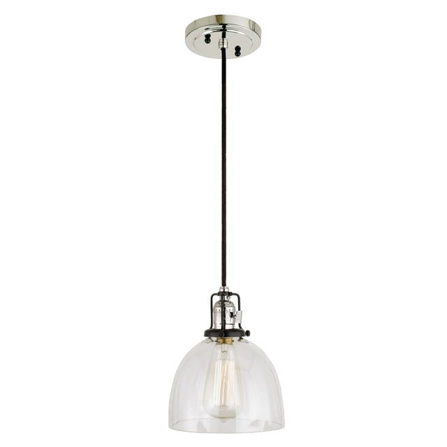 Nob HIll One Light Clear Madison Pendant