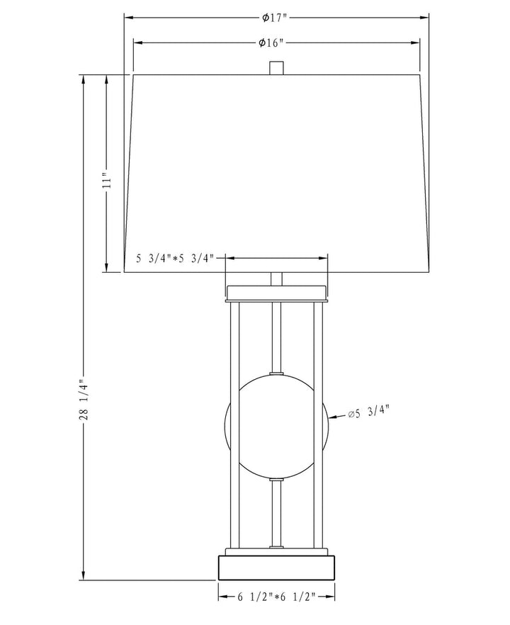 Locust Table Lamp