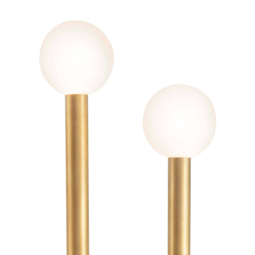 Happy Floor Lamp - Natural Brass