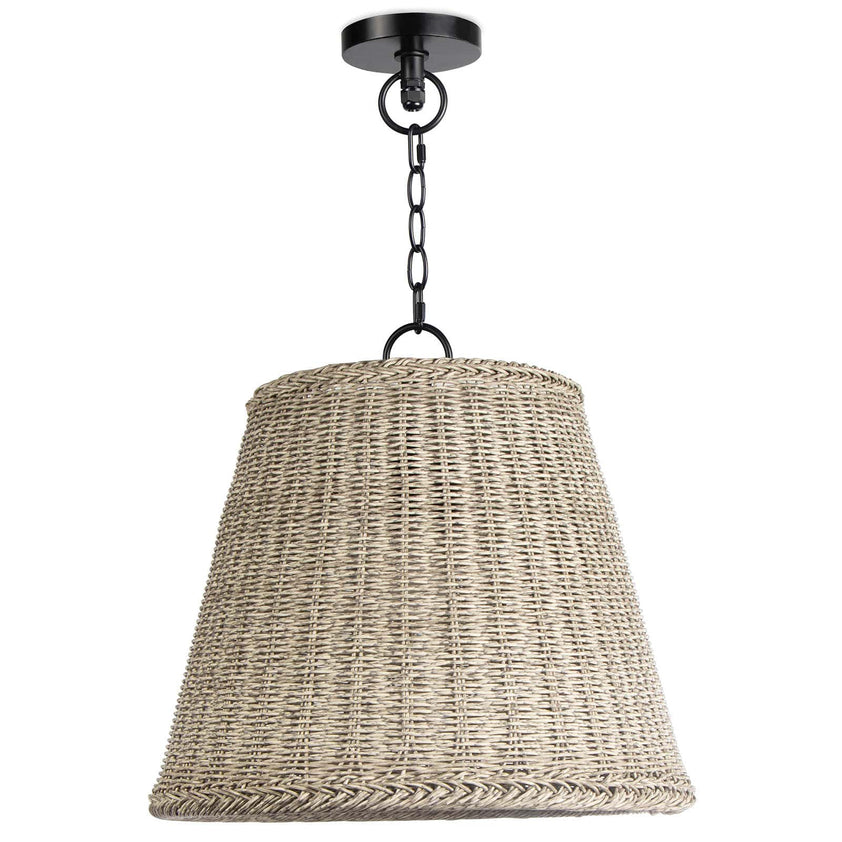 Augustine Outdoor Pendant Large - Weathered White