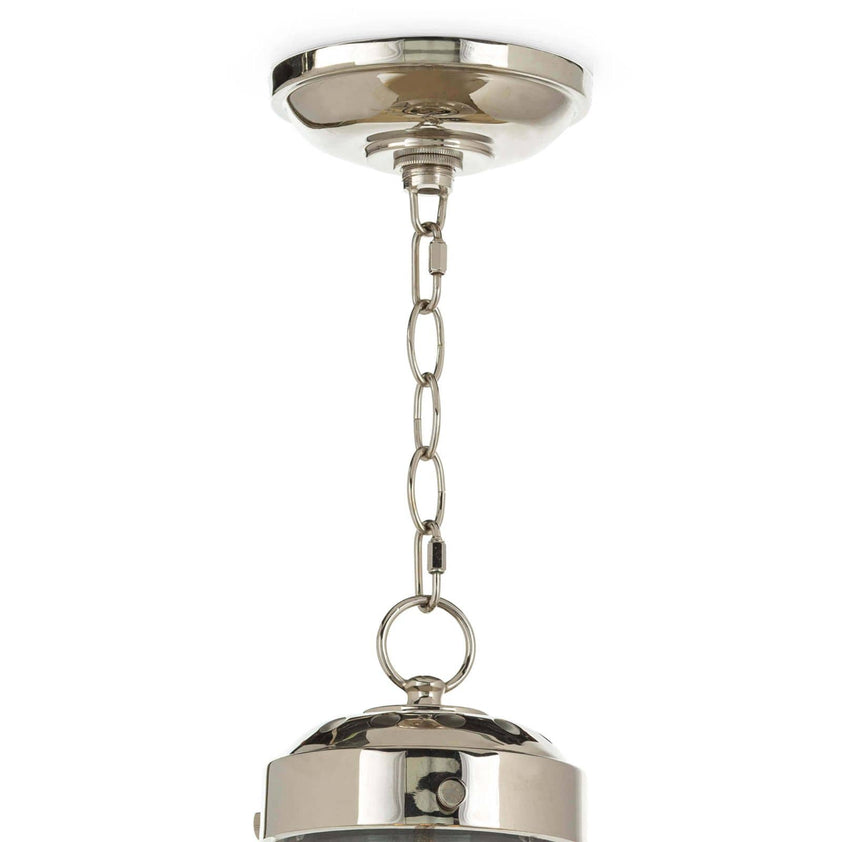 Globe Pendant - Polished Nickel