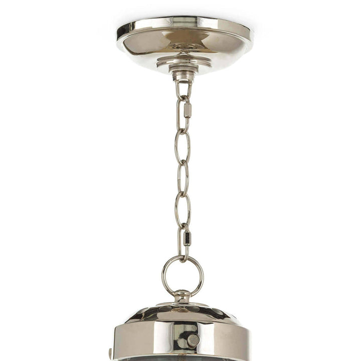 Globe Pendant - Polished Nickel