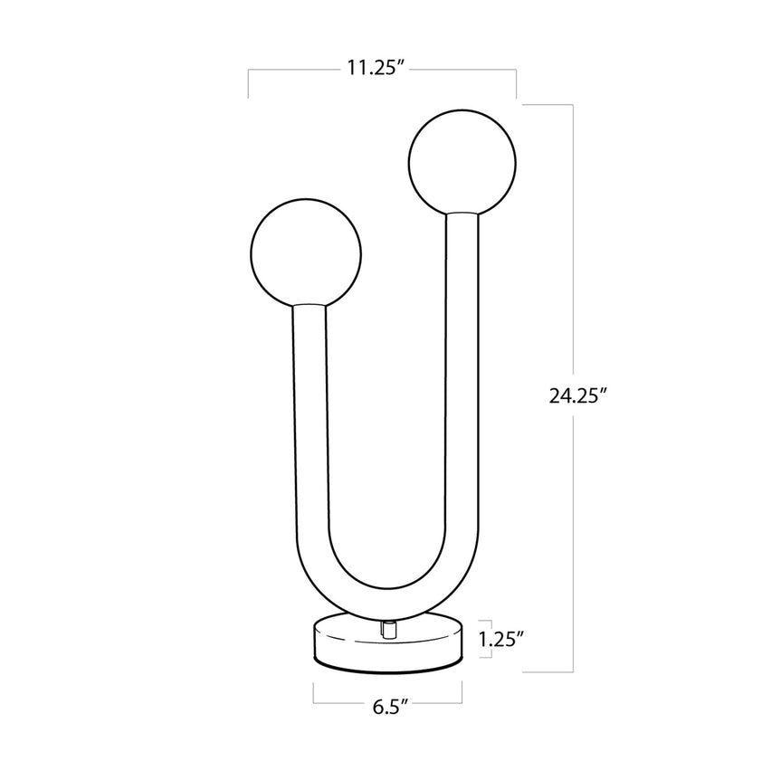 Happy Table Lamp - Oil Rubbed Bronze