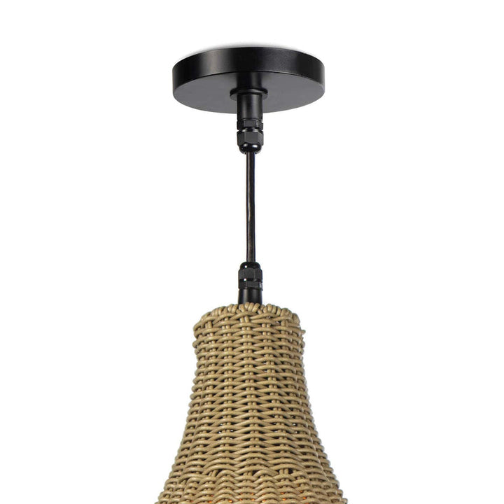 Vista Outdoor Chandelier - Weathered Grey