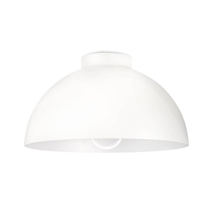 Peridot Outdoor Flush Mount Small - White