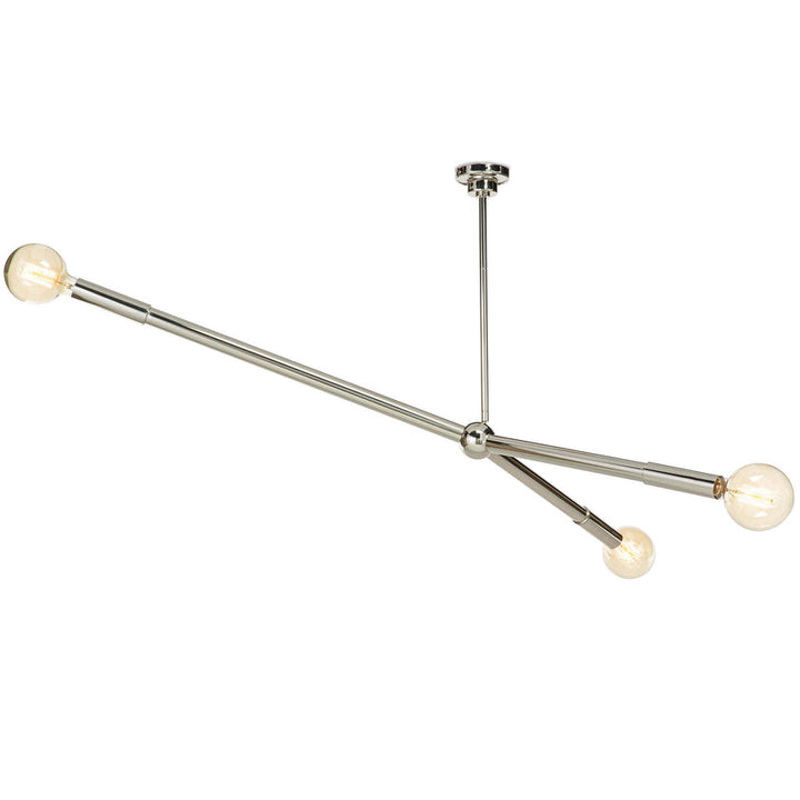 Talon Chandelier - Polished Nickel