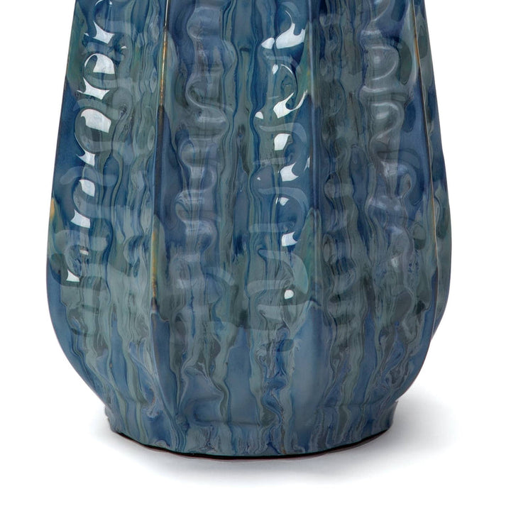 Antigua Ceramic Table Lamp - Blue