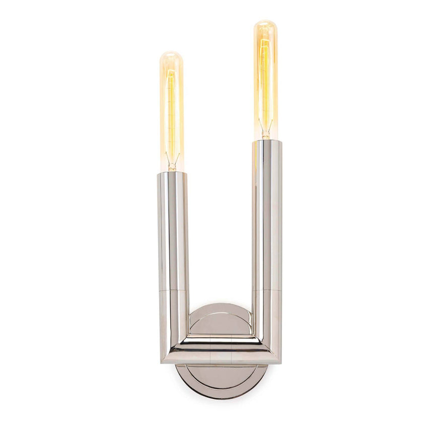 Wolfe Sconce - Polished Nickel