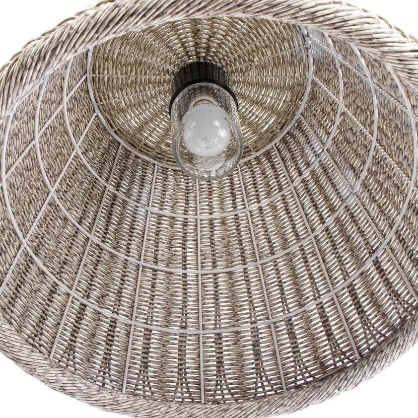 Augustine Outdoor Pendant Large - Weathered White