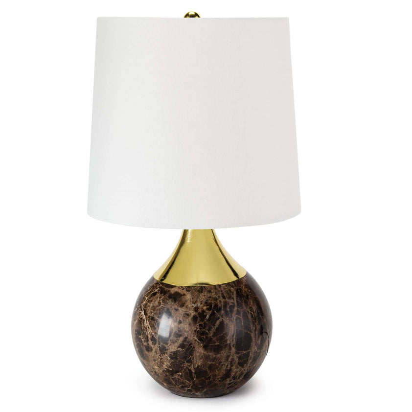 Barrett Marble Mini Lamp - Gold