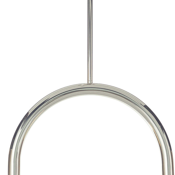 Happy Pendant Small - Polished Nickel