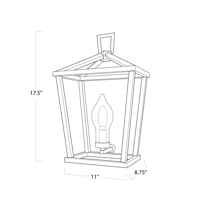 Hampton Outdoor Sconce