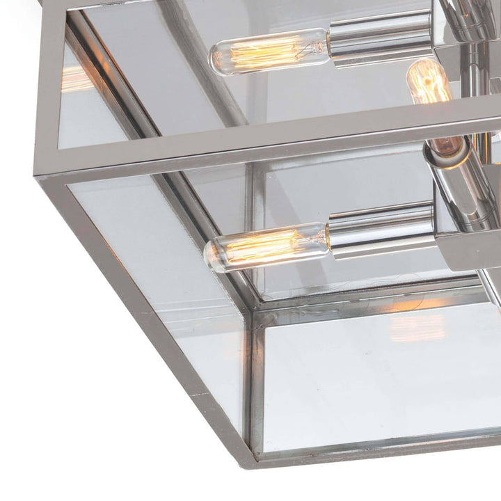 Ritz Flush Mount - Polished Nickel