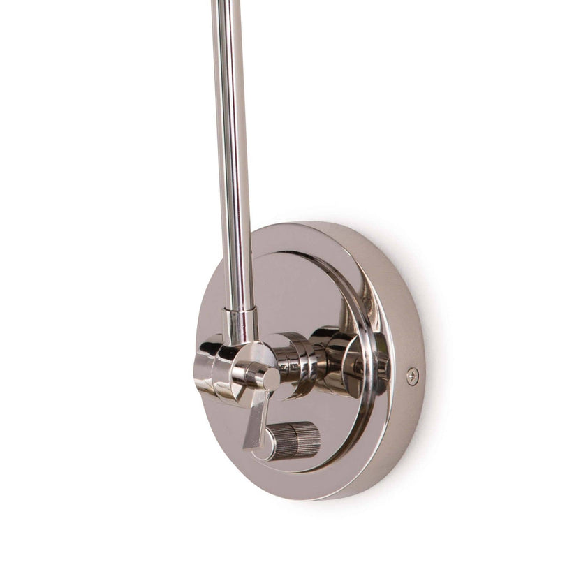 Sal Task Sconce - Polished Nickel