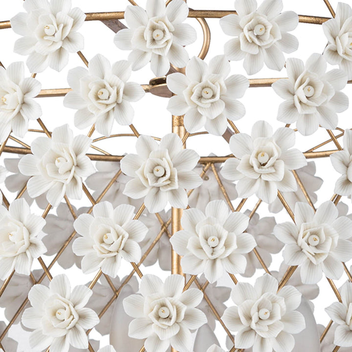 Alice Porcelain Flower Chandelier