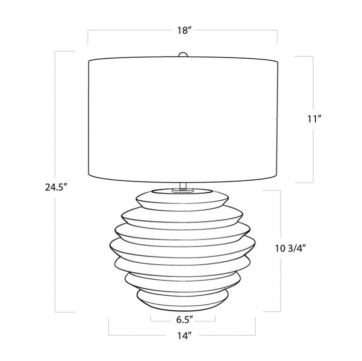 Canyon Ceramic Table Lamp