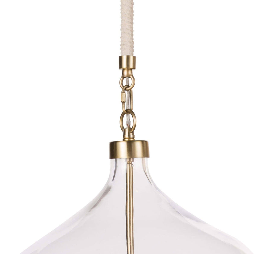 Dover Pendant - Natural Brass