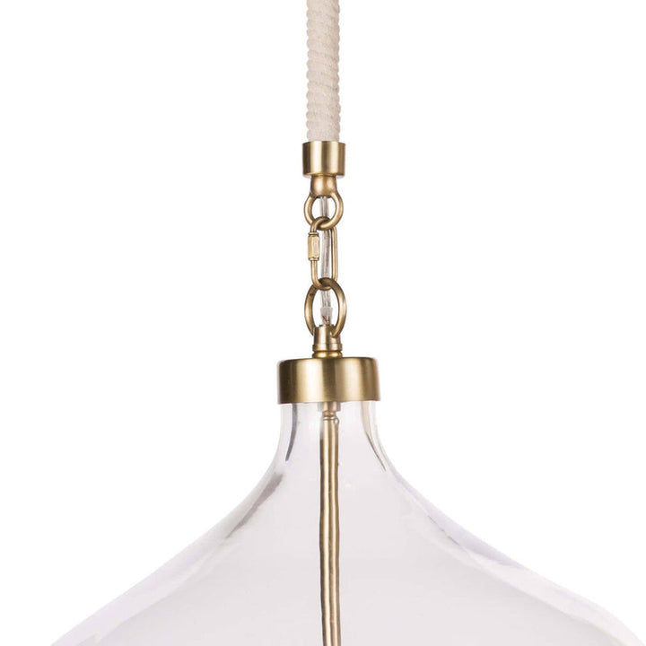 Dover Pendant - Natural Brass