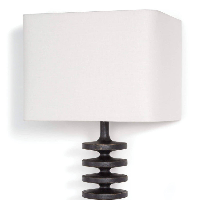 Fishbone Sconce - Ebony