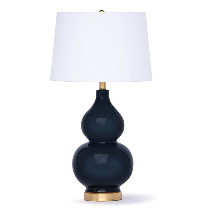 Madison Ceramic Table Lamp - Navy