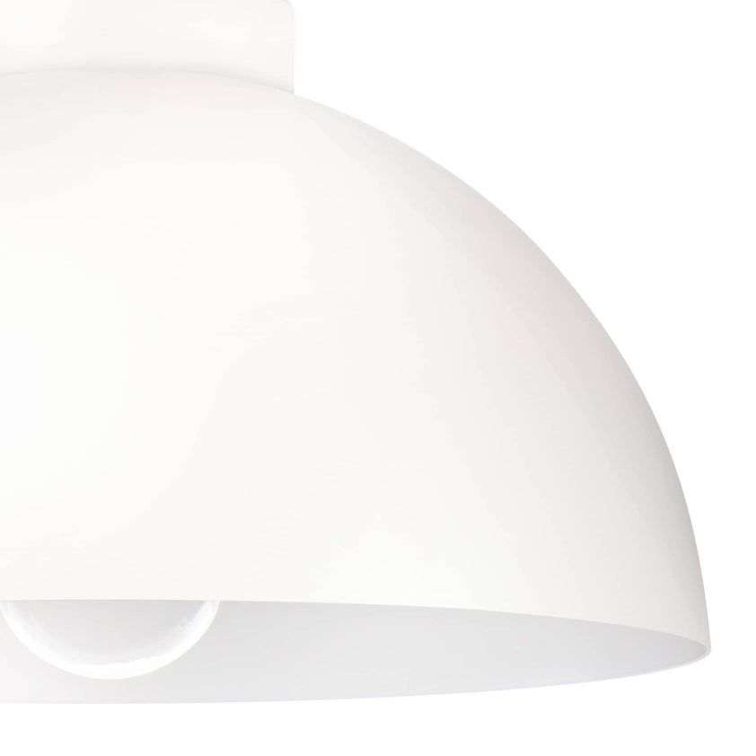 Peridot Outdoor Flush Mount Small - White