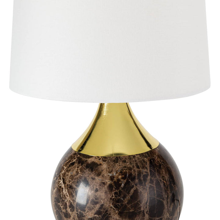 Barrett Marble Mini Lamp - Gold