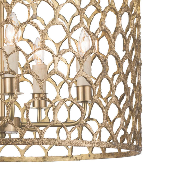 Cabana Chandelier - Brass